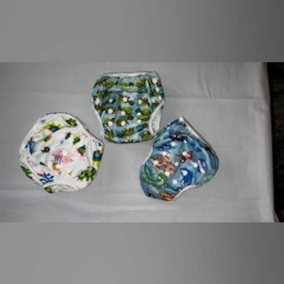 Wegreeco Baby & Toddler Snap One Size Adjustable Reusable Baby Swim Diaper (New) - Picture 10 of 16